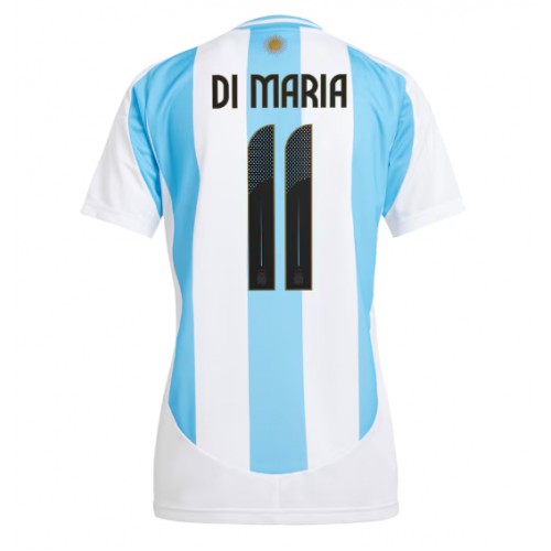 Argentina Angel Di Maria #11 Replika Hemmatröja Dam Copa America 2024 Kortärmad